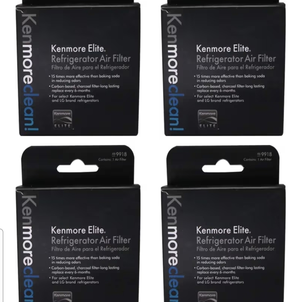 Kenmore Elite Refrigerator Air Filter - Black